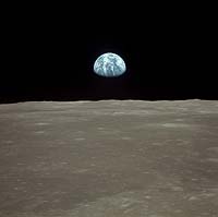 Earth Rise from Apollo 11