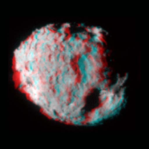 Comet Wild 2 - 3D Anaglyph