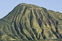 Channels on Koko Crater