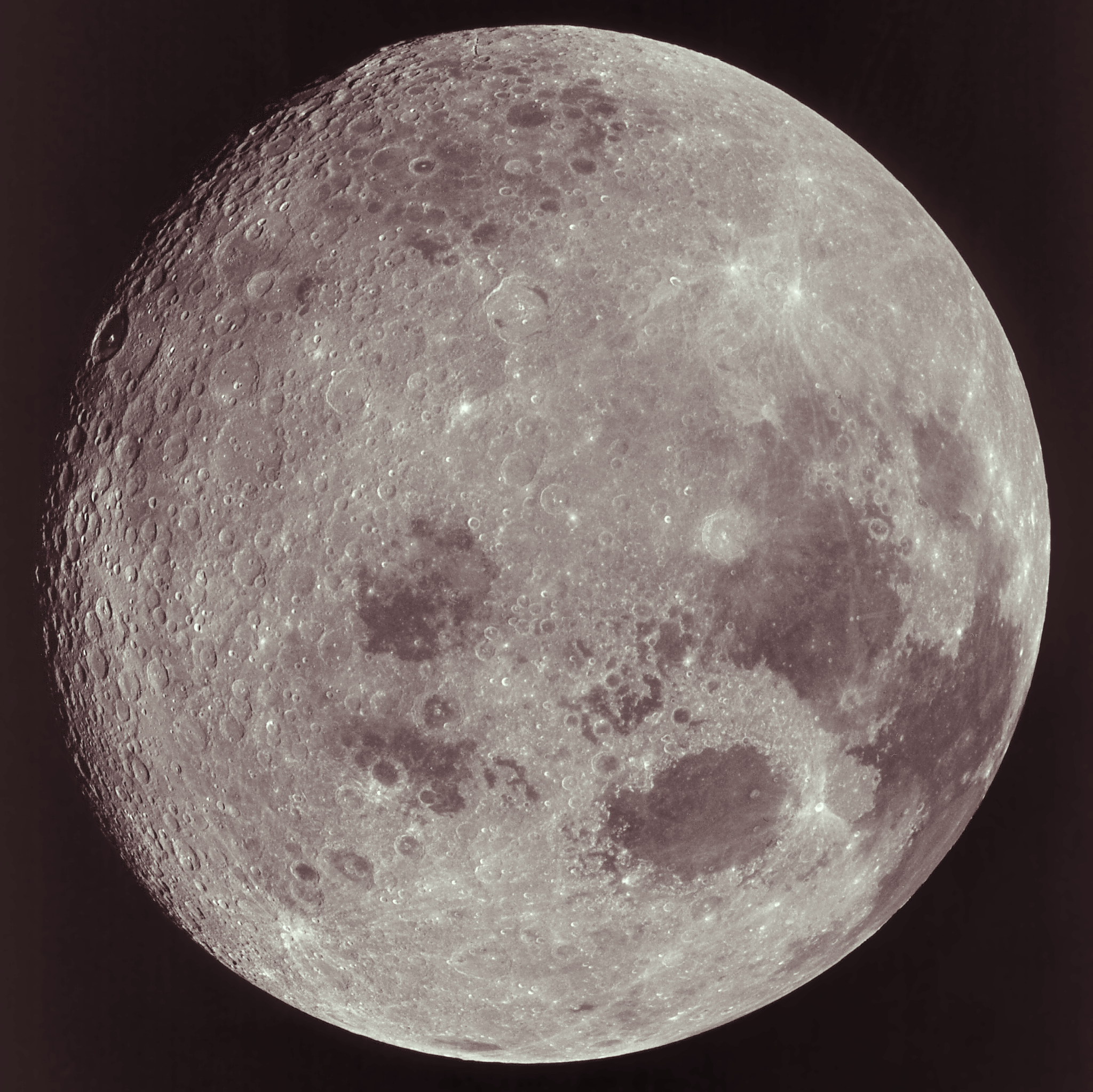 Apollo 17 Whole Moon View