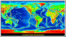 Crustal Plate Boundaries