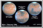 Hubble Images of Mars