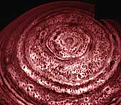 six-sided feature at Saturn's north pole