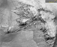 Warm-Season Flows on Slope in Horowitz Crater (Nine-Image Sequence)