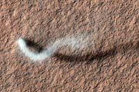 The Serpent Dust Devil of Mars