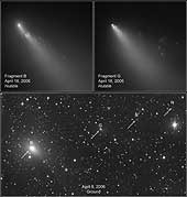 El cometa 73P/Schwassmann-Wachmann 3